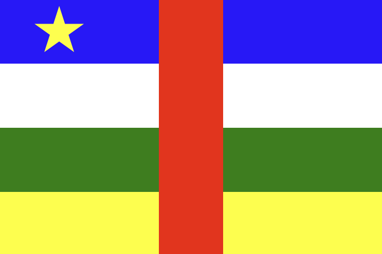 flag of Central African Republic
